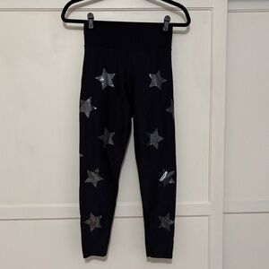 Ultracor Black Star Leggings. Size L